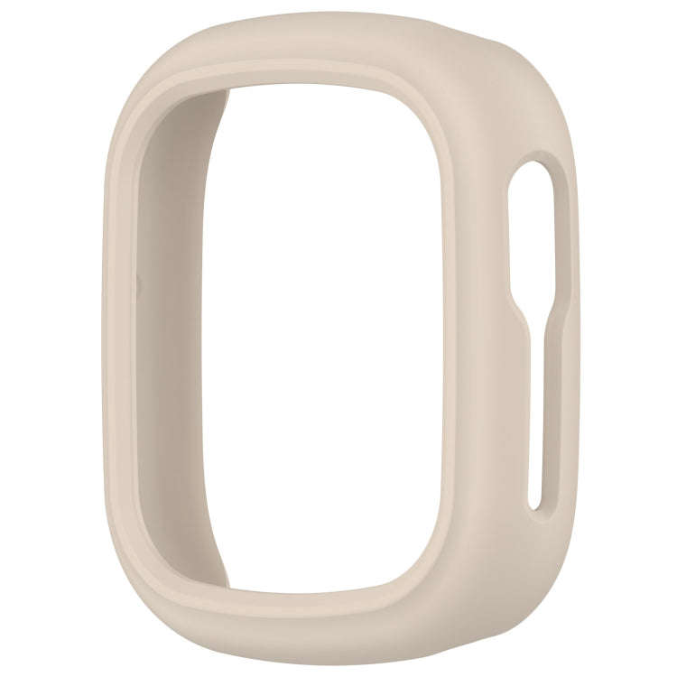For Honor Watch 4 Half Coverage Hollow PC Watch Protective Case(Ivory White)