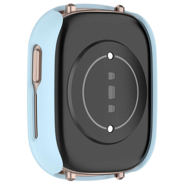 For Honor Watch 4 Half Coverage Hollow PC Watch Protective Case(Blue)