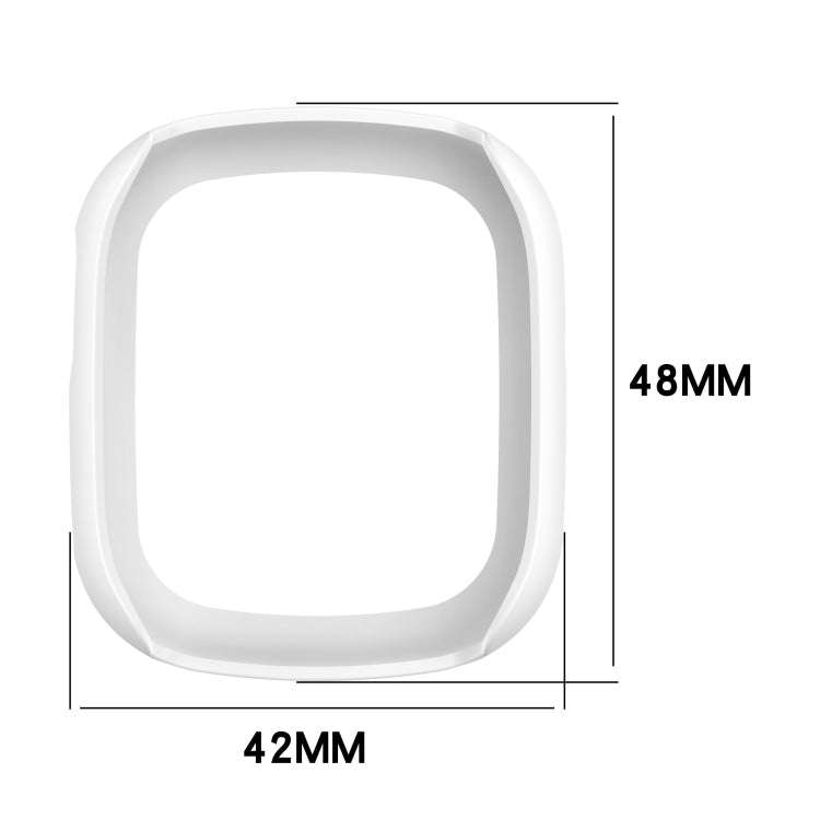For Honor Watch 4 Half Coverage Hollow PC Watch Protective Case(White)