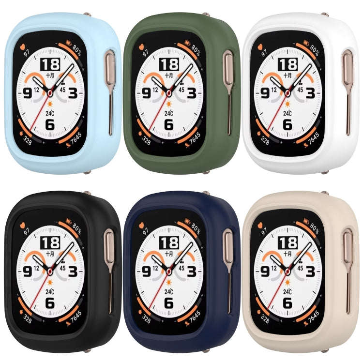 For Honor Watch 4 Half Coverage Hollow PC Watch Protective Case(White)