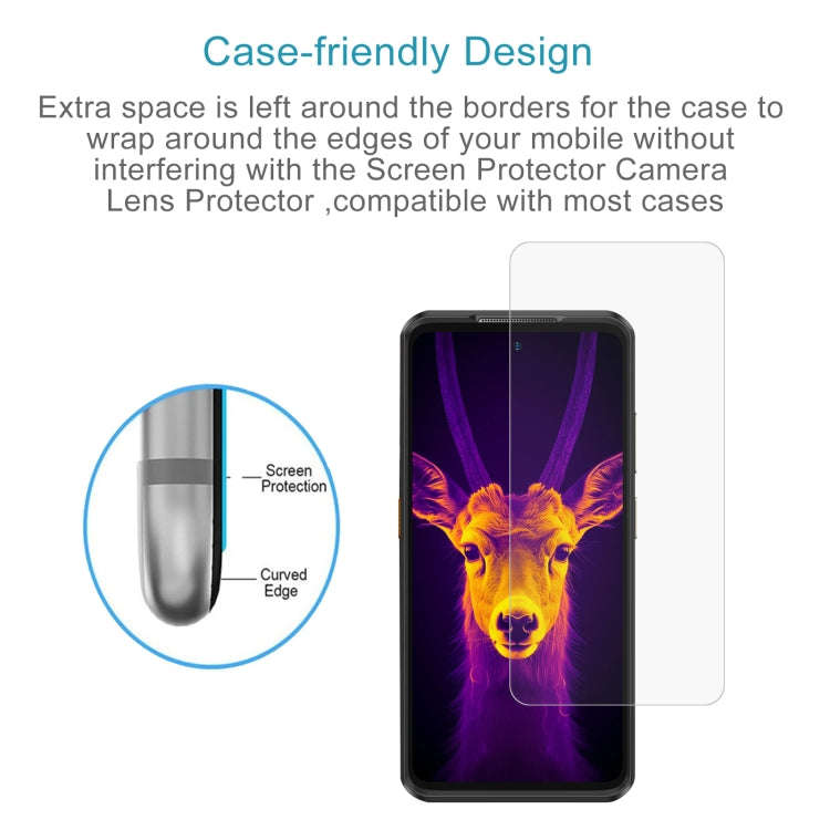 For Ulefone Armor 25T 10pcs 0.26mm 9H 2.5D Tempered Glass Film