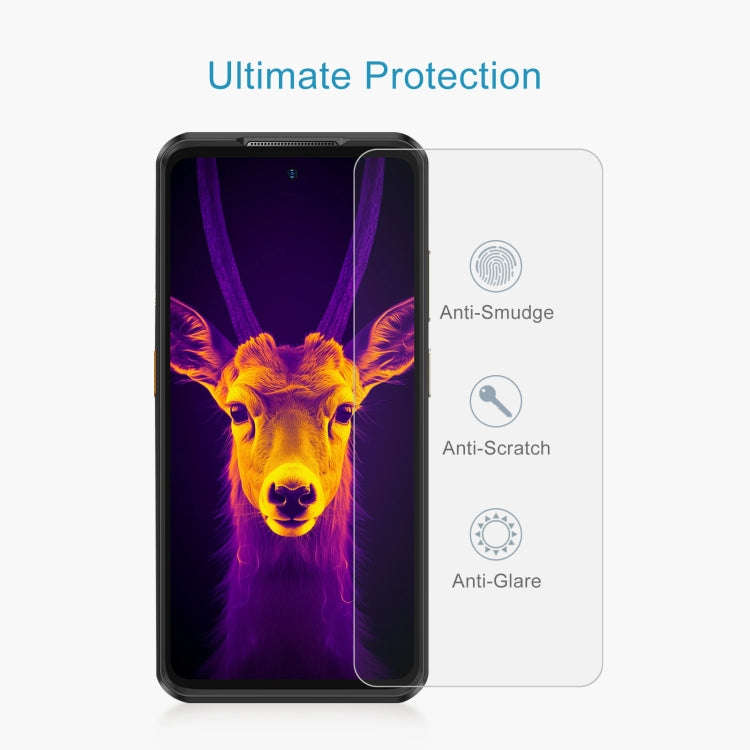 For Ulefone Armor 25T 10pcs 0.26mm 9H 2.5D Tempered Glass Film