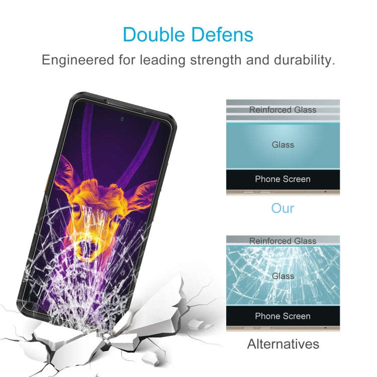 For Ulefone Armor 25T 10pcs 0.26mm 9H 2.5D Tempered Glass Film
