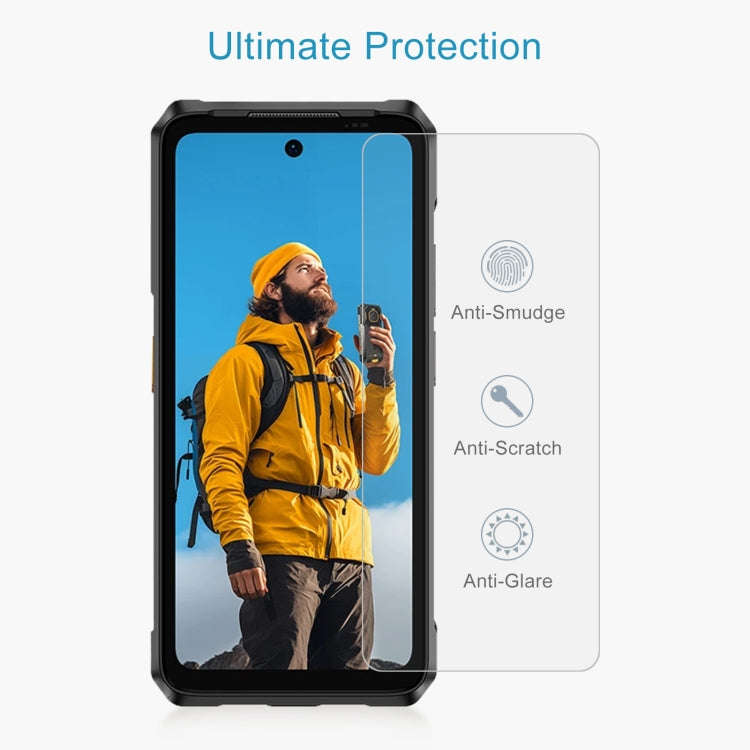 For Ulefone Armor 26 Ultra Walkie-Talkie 50pcs 0.26mm 9H 2.5D Tempered Glass Film