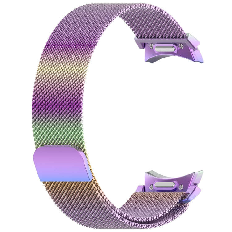 For Samsung Galaxy Watch 6 Button Style Milan Magnetic Metal Watch Band(Colorful)