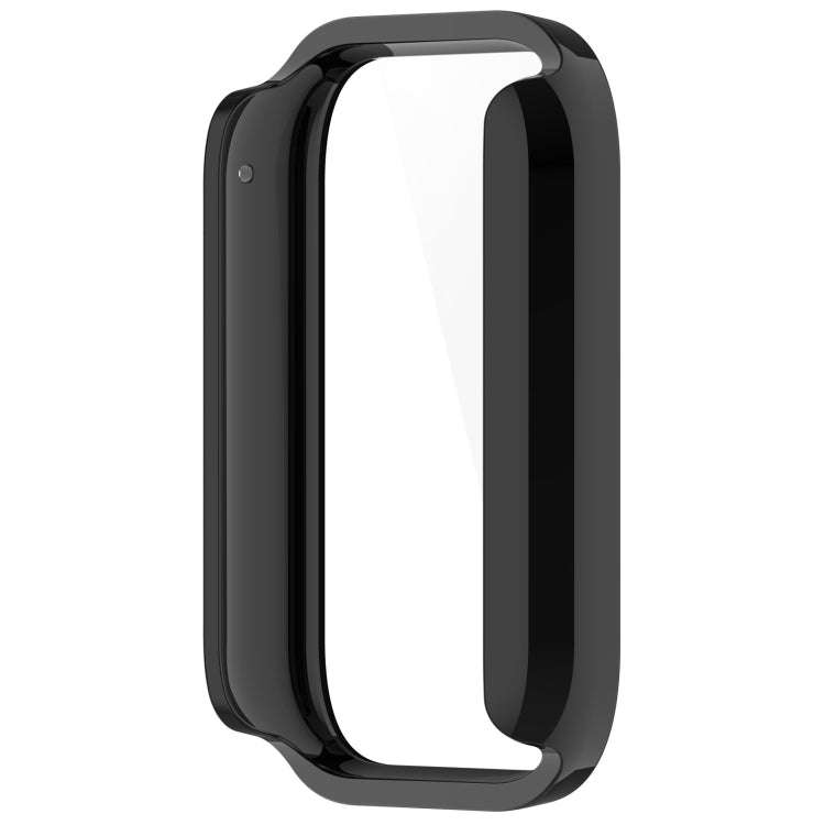 For Xiaomi Mi Band 8 Pro PC + Tempered Glass Film Integrated Watch Protective Case(Black)