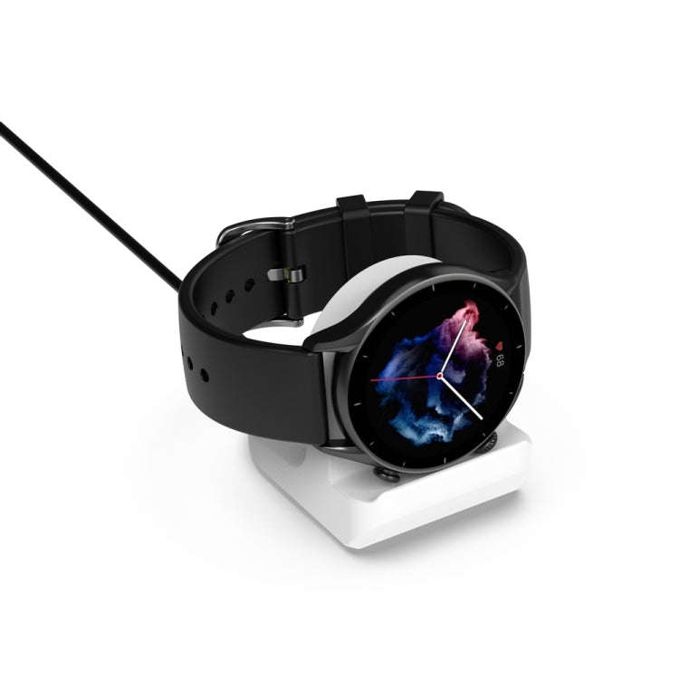 For Amazfit Bip 5 A2215 Smart Watch Silicone Charging Bracket(White)