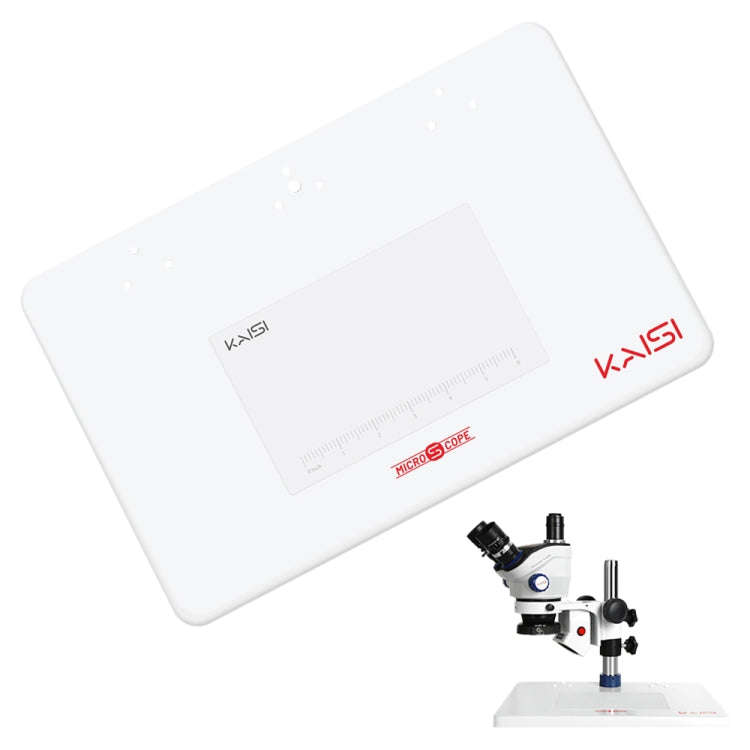 Kaisi TX-350E Ver1.2 7X-50X Microscope Zoom Stereo Microscope with Big Base