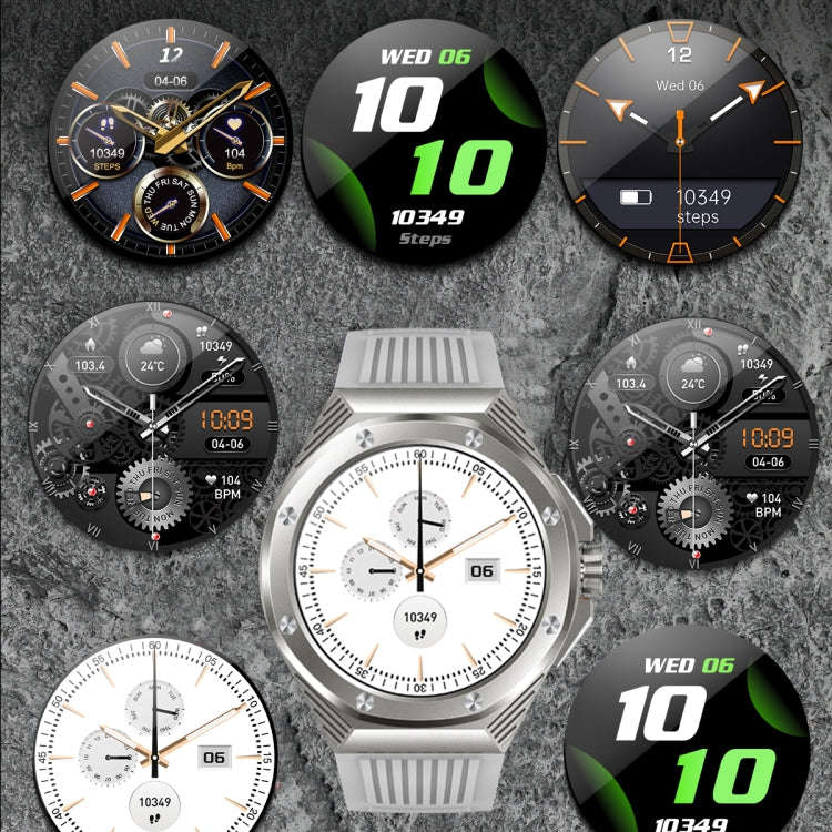 HT8 1.46 inch Round Screen Bluetooth Smart Watch, Support Health Monitoring & 100+ Sports Modes &...