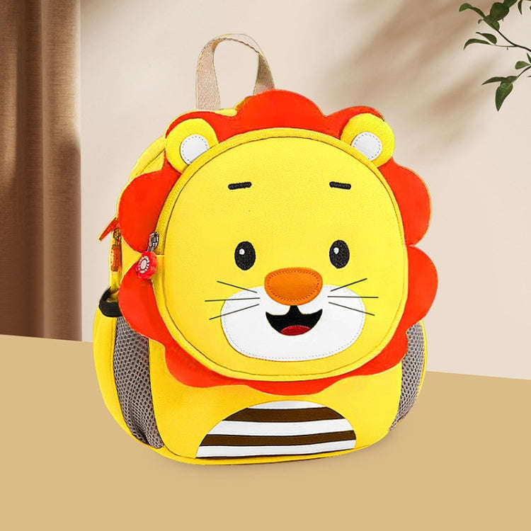 Children Cartoon Anti-Lost Small School Bag Backpack(Lion)