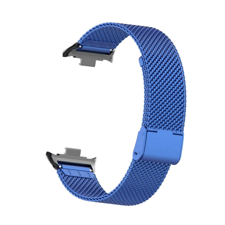 For Xiaomi Smart Band 9 Pro / 8 Pro 18mm Steel Mesh Buckle Metal Watch Band(Royal Blue)