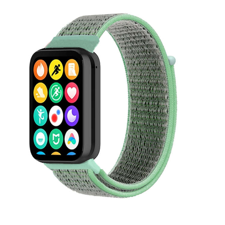 For Xiaomi Smart Band 9 Pro / 8 Pro Nylon Loop Watch Band(Blue Sea)