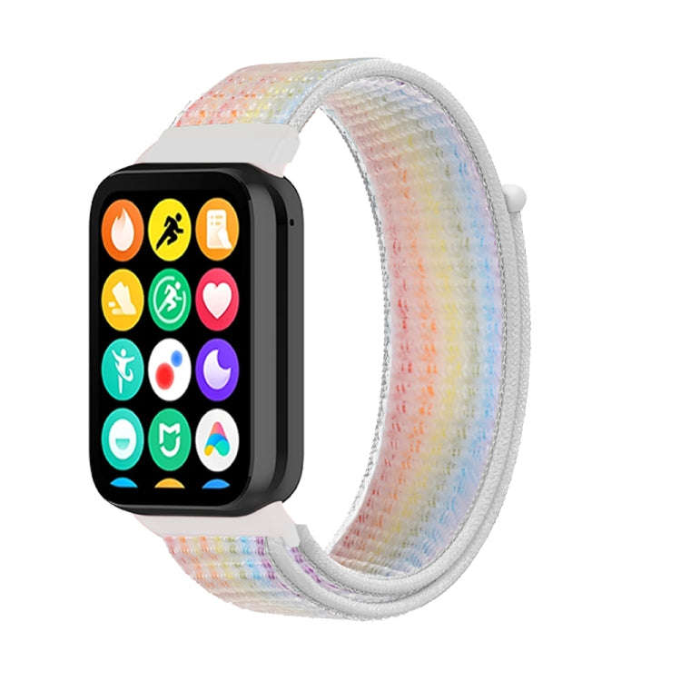 For Xiaomi Smart Band 9 Pro / 8 Pro Nylon Loop Watch Band(Colorful)