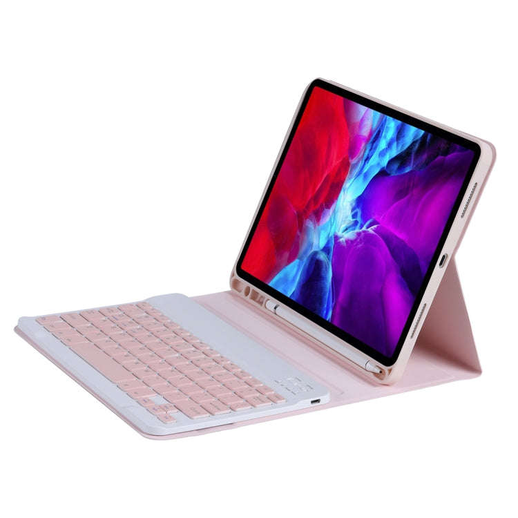 C-11B For iPad Air 4 / Air 5 / Pro 11 inch 2022 / 2021 / 2020 / 2018 Detachable ABS Candy Color B...
