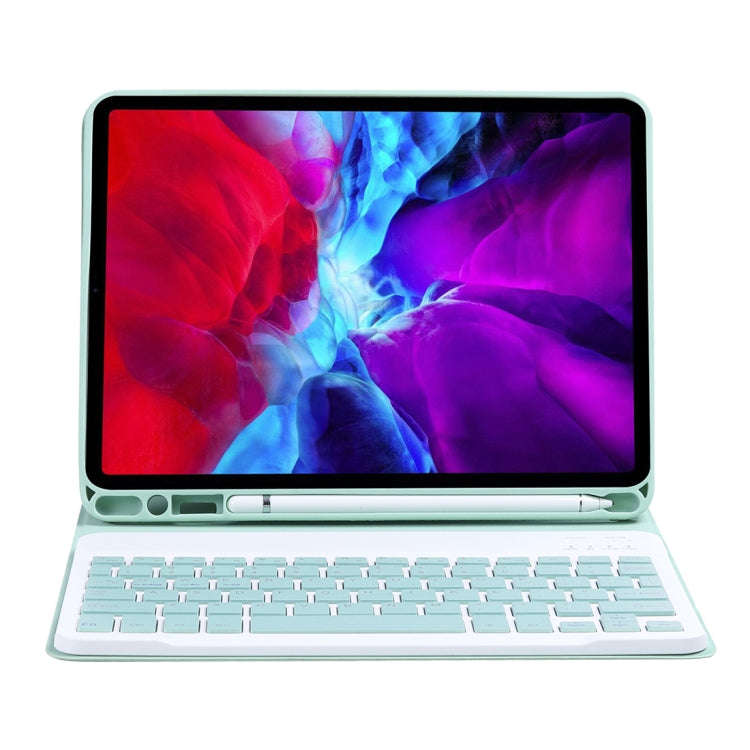 C-11B For iPad Air 4 / Air 5 / Pro 11 inch 2022 / 2021 / 2020 / 2018 Detachable ABS Candy Color B...