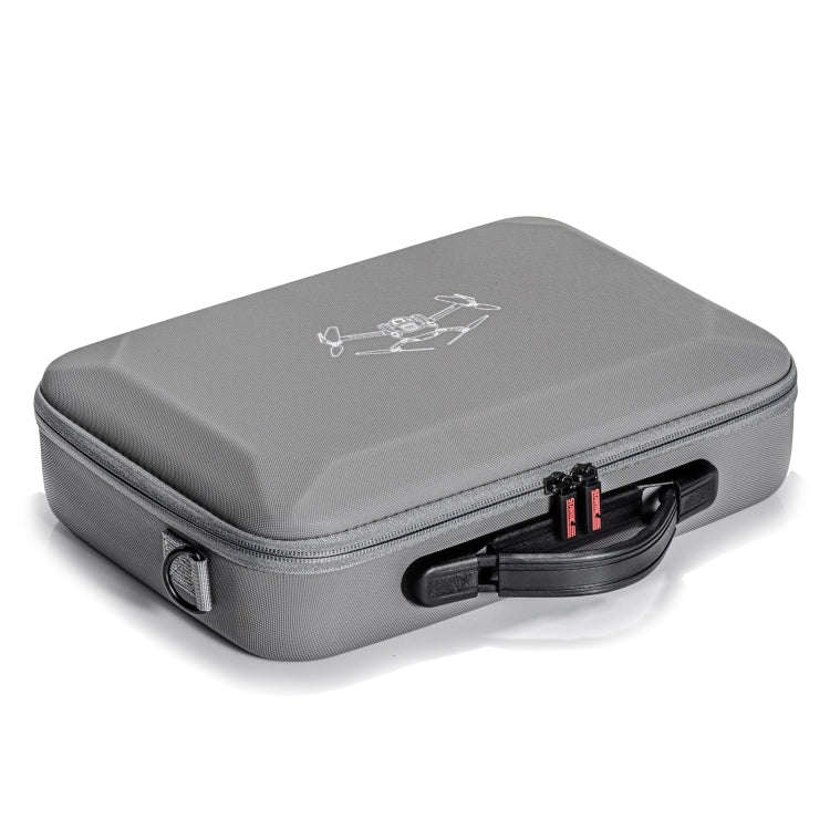 For DJI Mini 4 Pro / RC with Screen Standard STARTRC Shoulder Storage Bag PU Handbag(Grey)