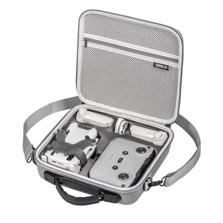 For DJI Mini 4 Pro / N2 STARTRC Shoulder Storage Bag PU Handbag(Grey)