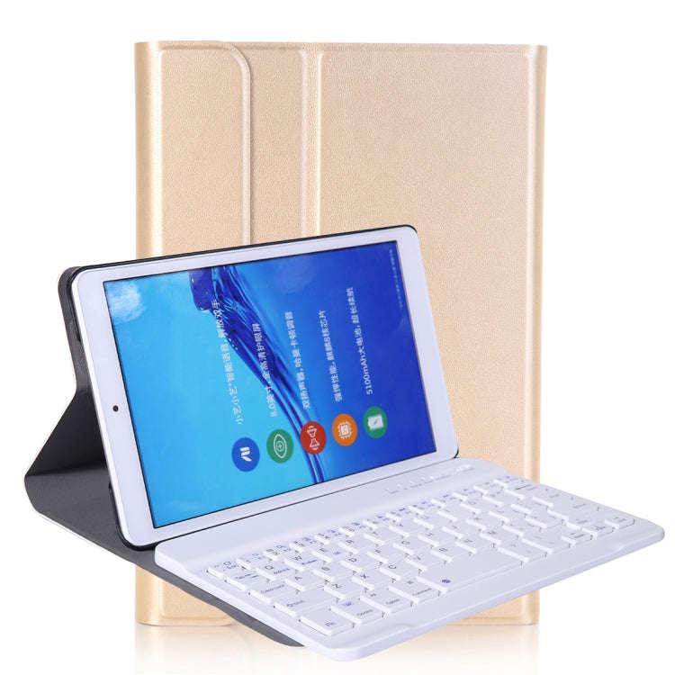 A0T8 For Huawei MatePad T8 8 inch ABS Ultra-thin Detachable Bluetooth Keyboard Voltage PU Leather...