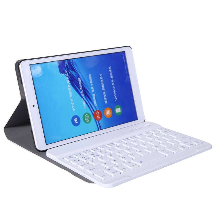 A0T8 For Huawei MatePad T8 8 inch ABS Ultra-thin Detachable Bluetooth Keyboard Voltage PU Leather...