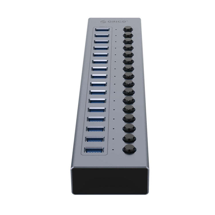 ORICO BT2U3-16AB-GY-BP 16 Ports USB 3.0 HUB with Individual Switches(UK Plug)