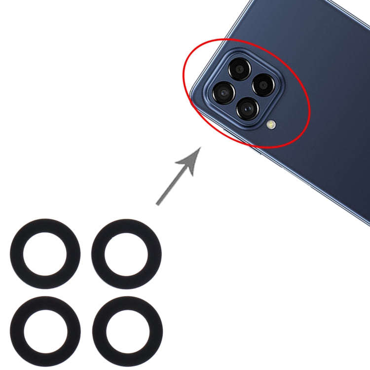 For Samsung Galaxy M53 SM-M536B 10set Back Camera Lens