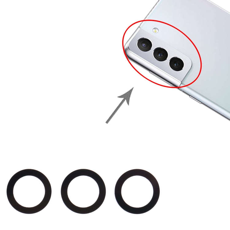 For Samsung Galaxy S21+ 5G SM-G996B 10set Back Camera Lens