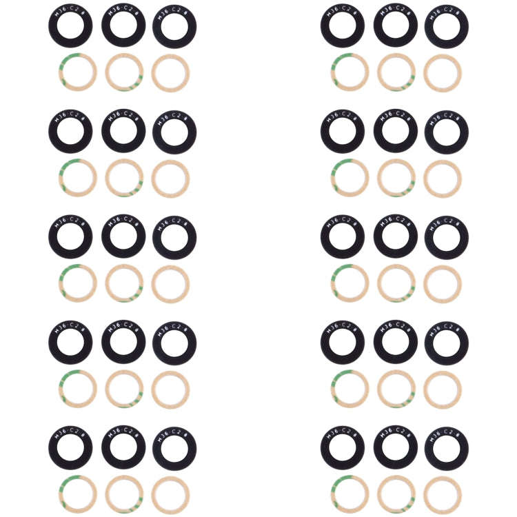 For Samsung Galaxy A14 SM-A145F 10set Back Camera Lens