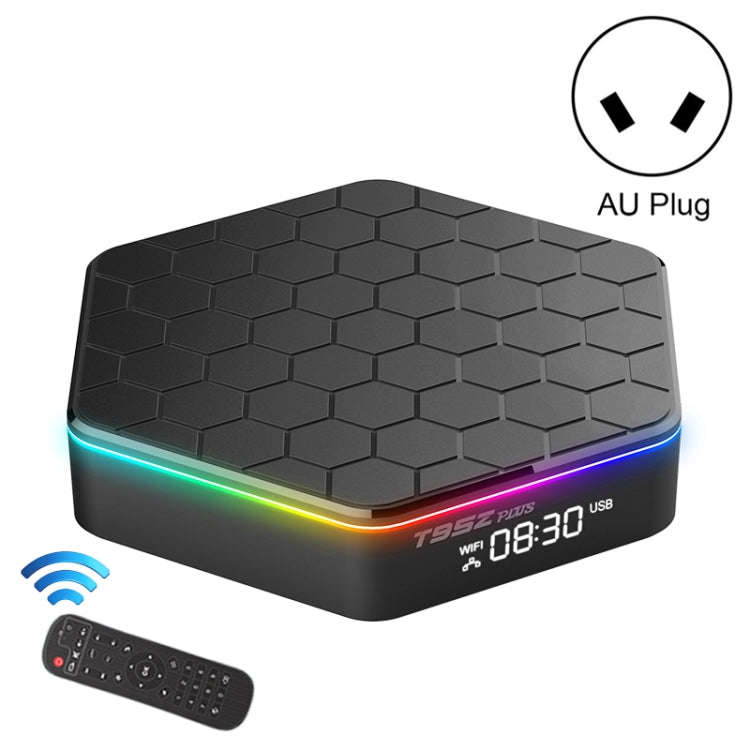 T95Z Plus 8K WiFi6 Android 12.0 Smart TV Box with Remote Control, 4GB+128GB, Allwinner H618 Quad-...