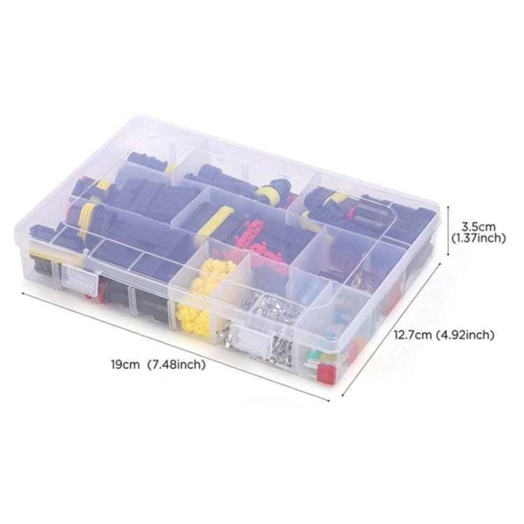 240pcs Car Waterproof Connector Set with Fuse Blade