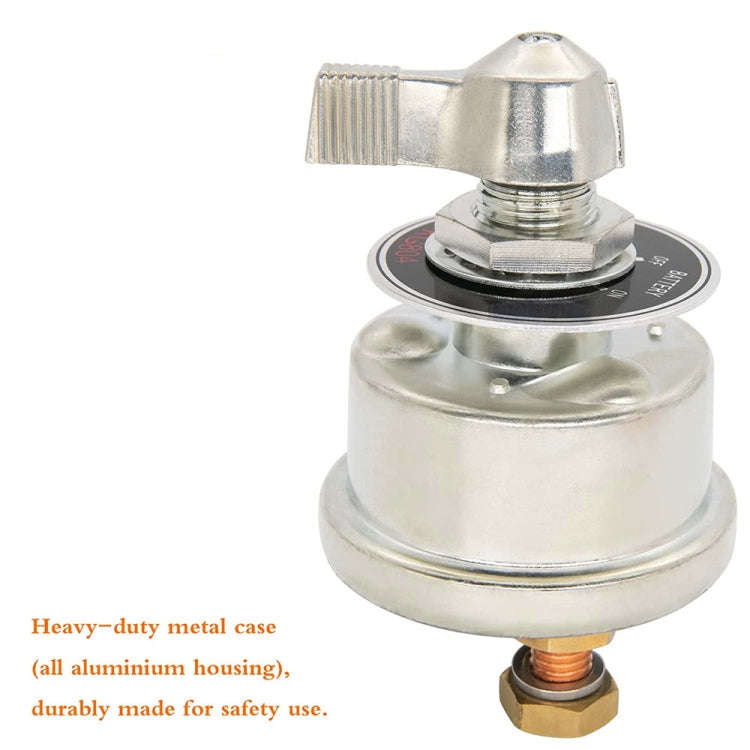300A Car Ships RV High Current Battery Cut-Off Switch Battery Power Isolator With Accessories