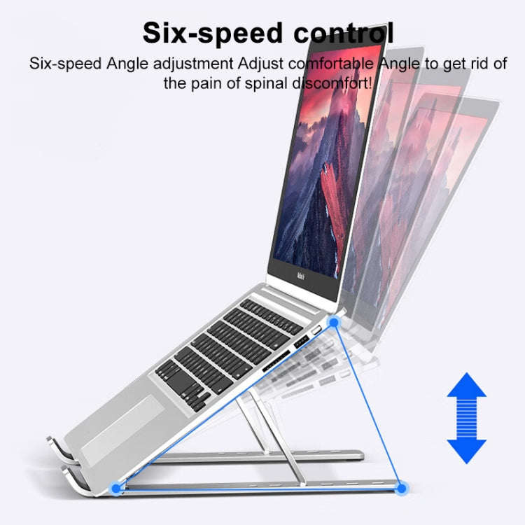 Lenovo Thinkplus Desktop Laptop Folding Holder CT10(Silver)