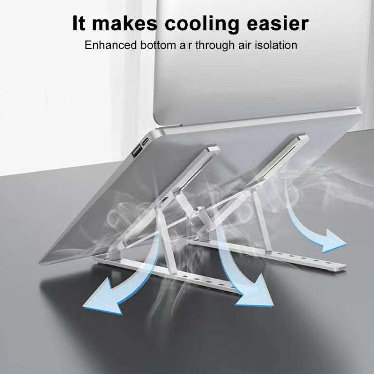 Lenovo Thinkplus Desktop Laptop Folding Holder CT10(Silver)