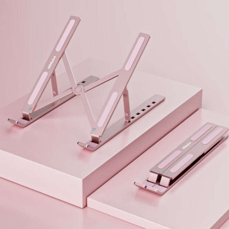 Lenovo Thinkplus Desktop Laptop Folding Holder XT6(Rose Gold)