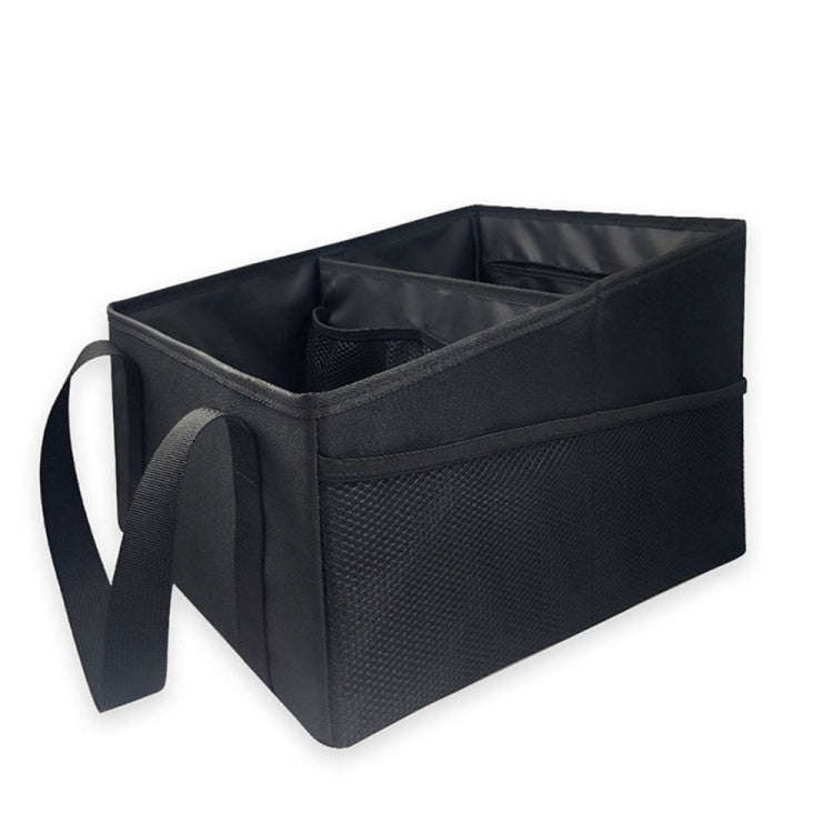 Oxford Cloth Multifunctional Foldable Large Capacity Car Trunk Storage Box(Black)