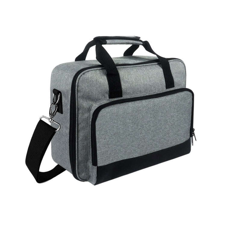 Crossbody Portable Multifunctional Projector Dustproof Storage Bag(Black)