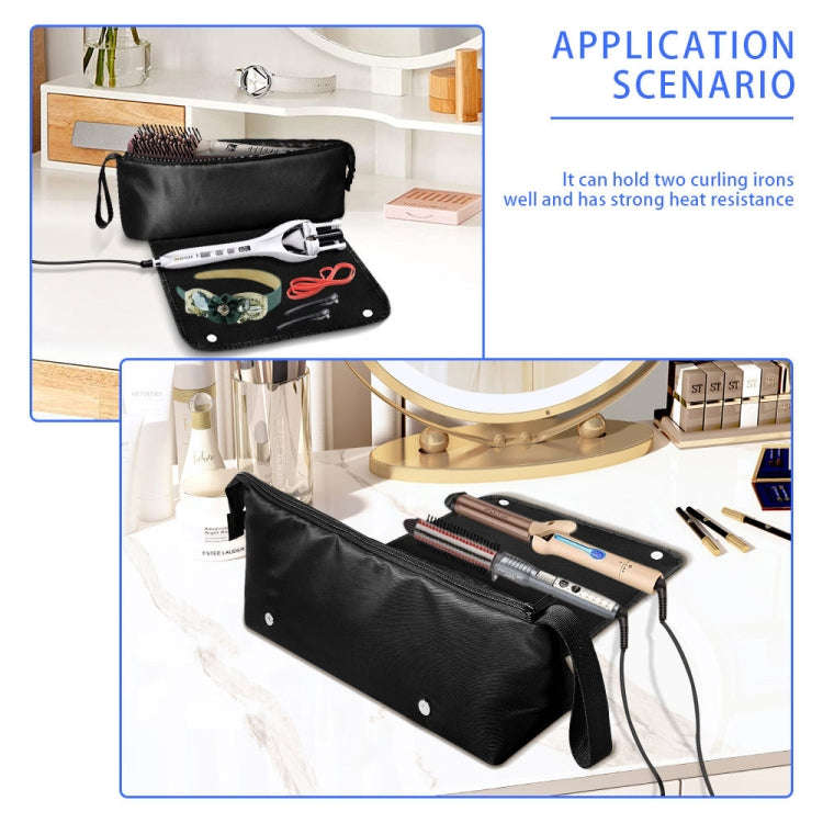 Hair Straightener and Curling Iron Hair Tool Storage Bag For Dyson(Pink)