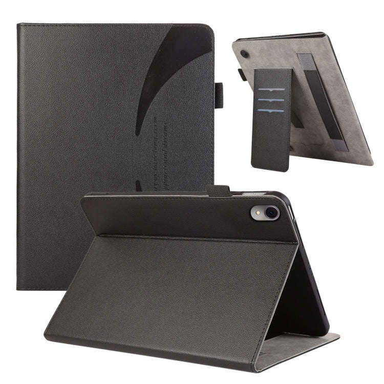 For Huawei MatePad 11 2023 Litchi Texture Leather Sucker Tablet Case(Black)