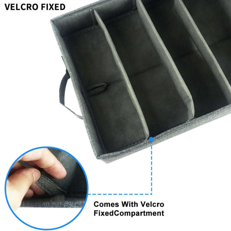 Removable Foldable Tableware Storage Box(Grey)