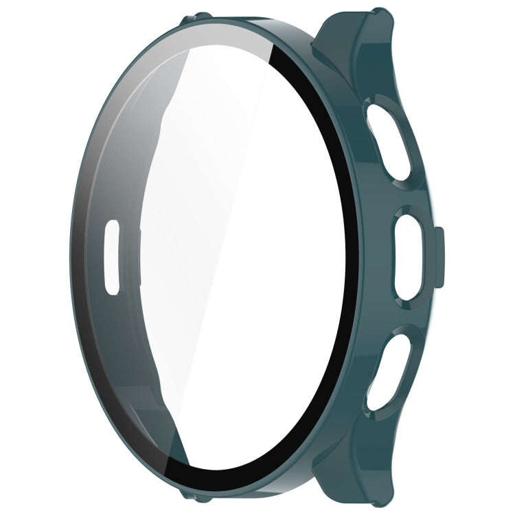 For Garmin Venu 3 PC + Tempered Glass Film Integrated Watch Case(Pine Green)