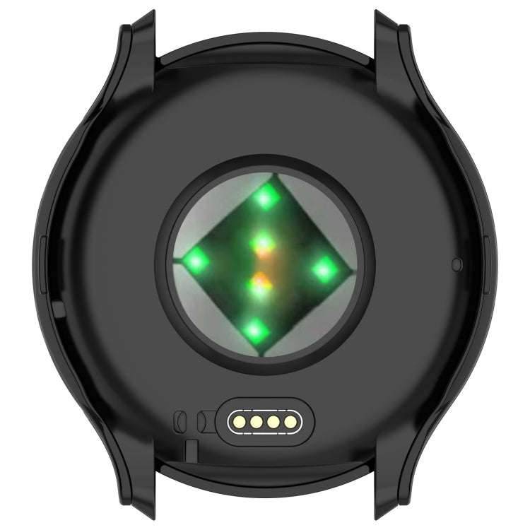 For Garmin Venu 3S PC + Tempered Glass Film Integrated Watch Case(Black)