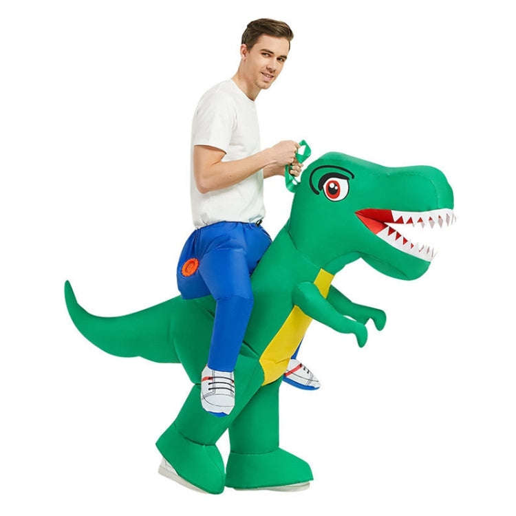 Halloween Dinosaur Inflatable Clothes Polyester 3D Cartoon Doll Clothing, Size:S(80-120cm)(Bigeye...