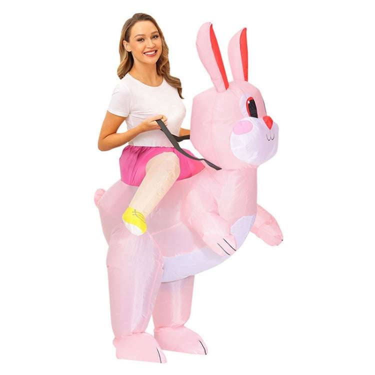 Halloween Dinosaur Inflatable Clothes Polyester 3D Cartoon Doll Clothing, Size:L(160-190cm)(White...