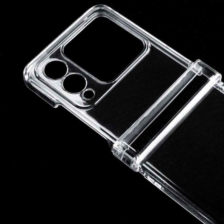 For Huawei nova Flip Full Coverage PC Transparent Shockproof Protective Phone Case