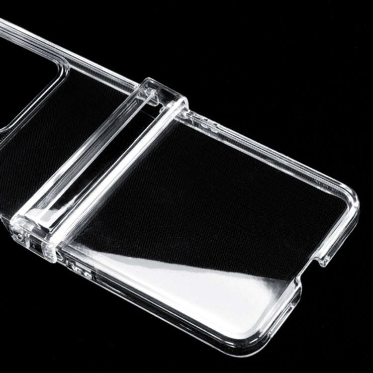 For Huawei nova Flip Full Coverage PC Transparent Shockproof Protective Phone Case