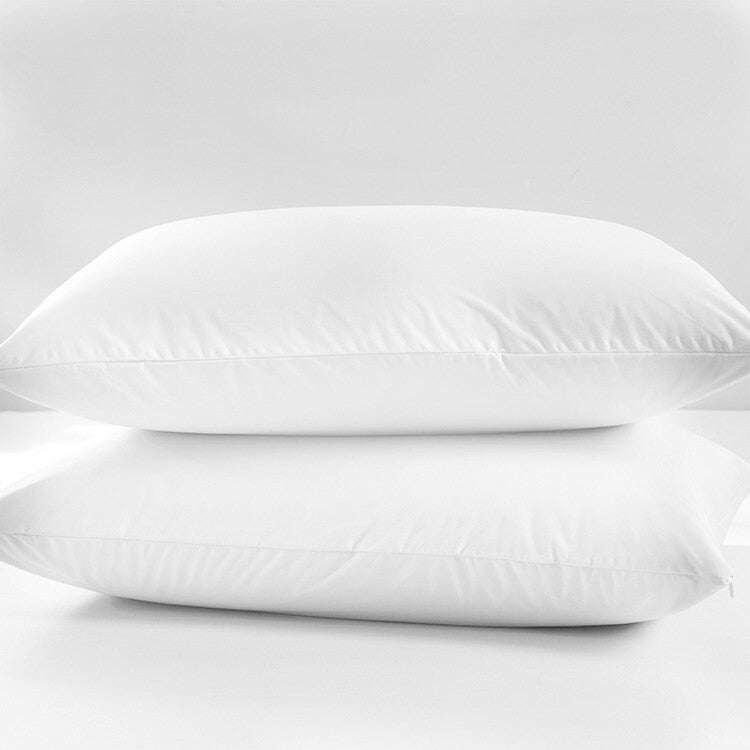 Waterproof and Stain-proof Knitted Fabric Pillowcase Zipper Version, Size:43x73cm