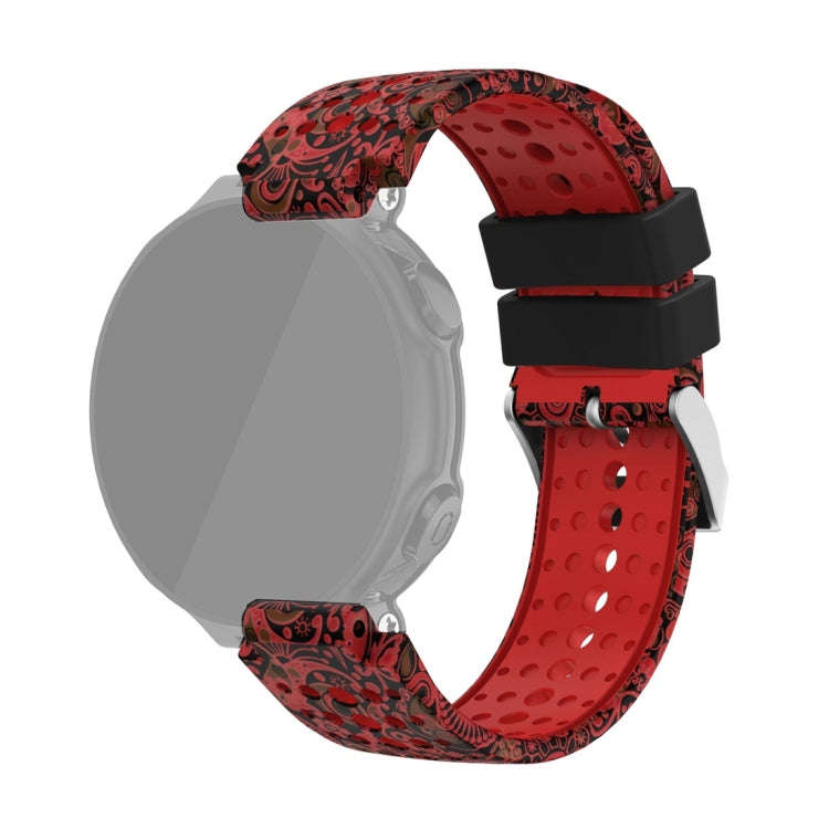 For Gaemin Forerunner 220 / 230 / 235 / 735XT / S20 Printing Silicone  Watch Band(Red Jellyfish)