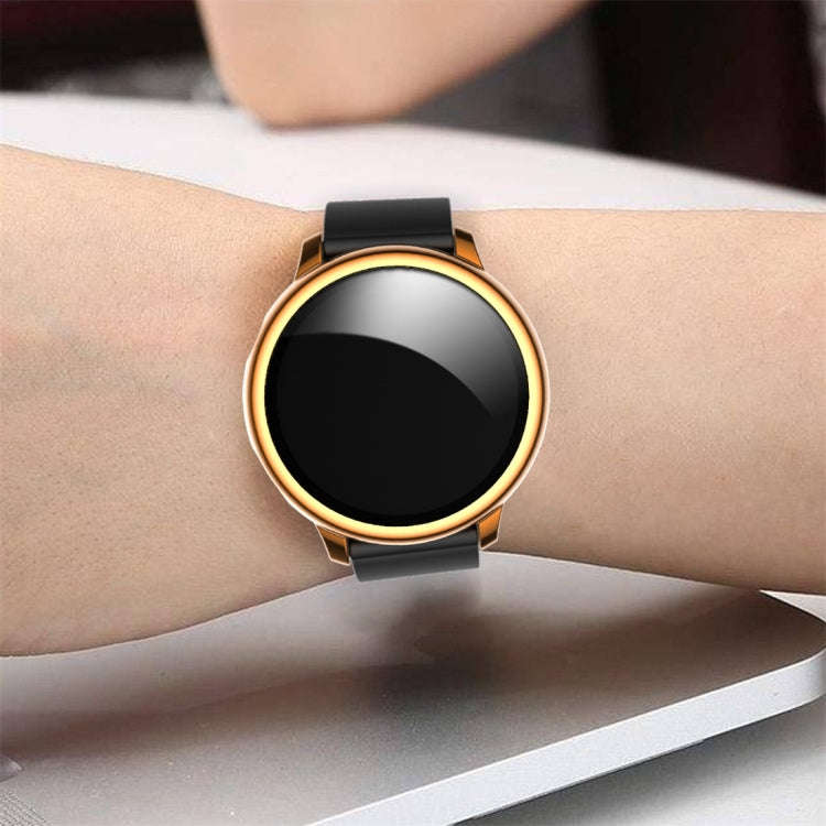 For Samsung Galaxy Watch Active 2 40mm Electroplate PC Protective Case with Tempered Glass Film(R...