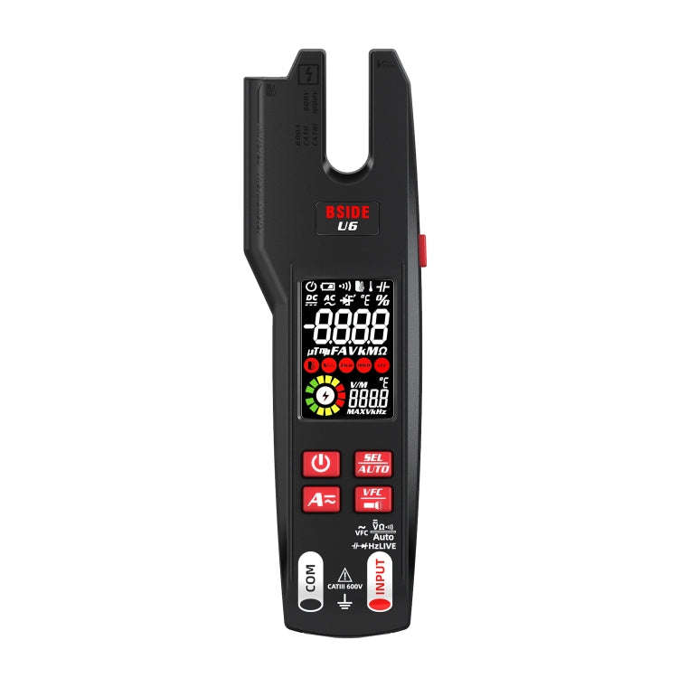 BSIDE U6 AC/DC Clamp-on Infrared Temperature Measurement Multimeter