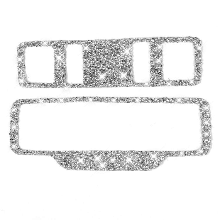 For Ford Mustang Mach E 2021 Car Reading Light Button Diamond Decorative Sticker