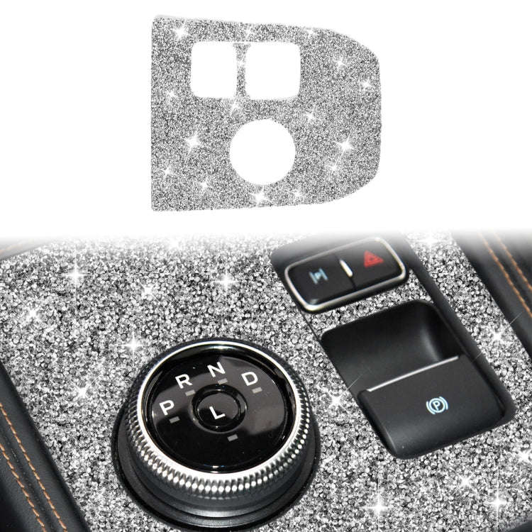 For Ford Mustang Mach E 2021 Car Gear Panel Diamond Decorative Sticker